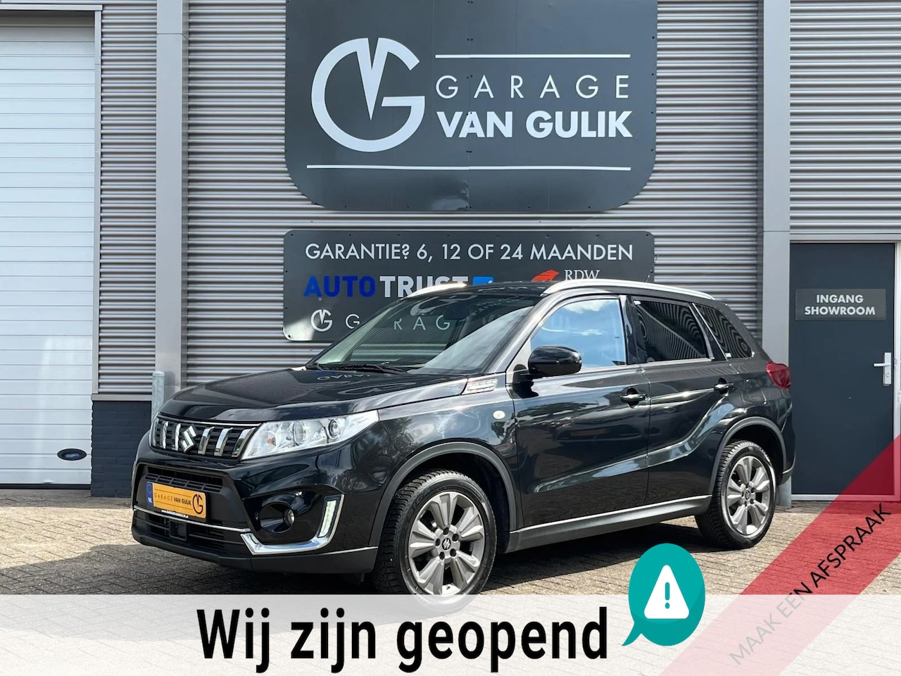 Suzuki Vitara - 1.4 Boosterjet 140PK AllGrip Clima,Cruise,LaneAssist,Stoelverw.,Camera,Bluetooth,Isofix, - AutoWereld.nl