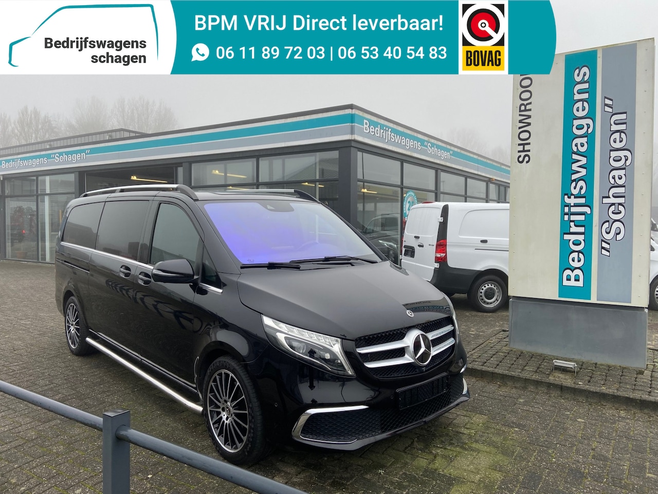 Mercedes-Benz V-klasse - 250d L3 XXL DC Avantgarde | 360° Camera | Facelift | Leder | LED | Elec. Deuren - AutoWereld.nl