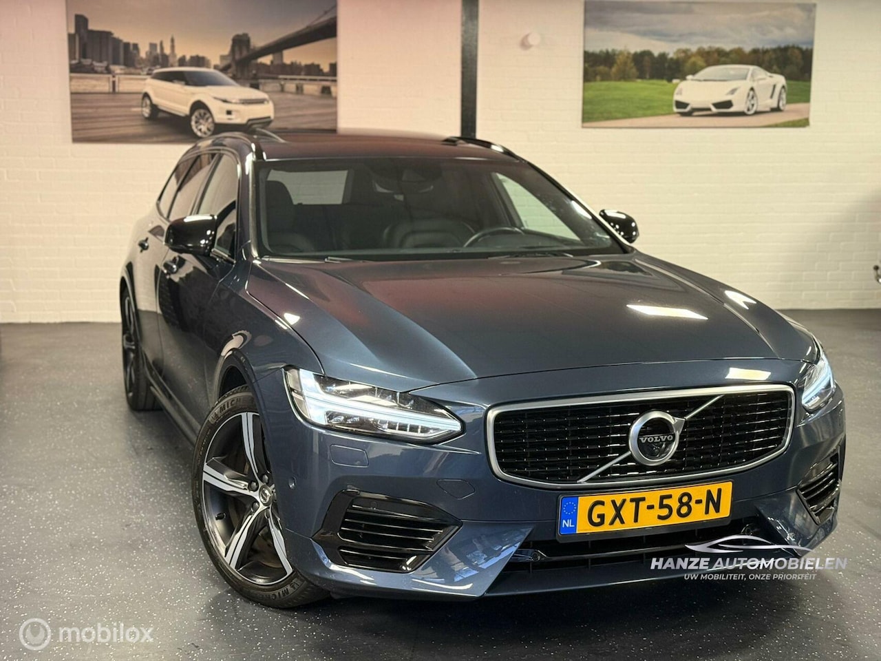 Volvo V90 - 2.0 T8 Hybride AWD R-Design Pano HUD Massage VOL - AutoWereld.nl