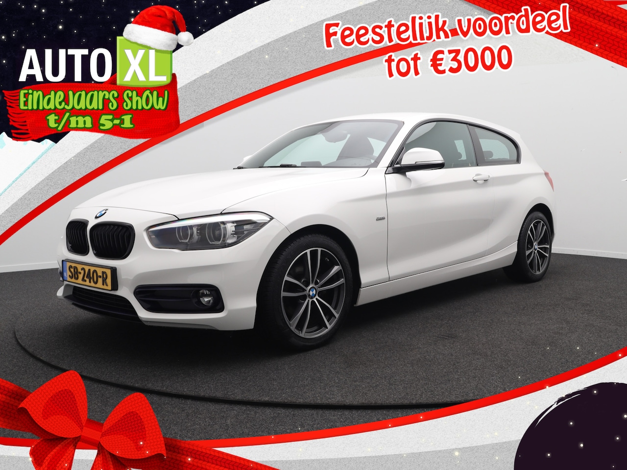 BMW 1-serie - 118i Aut. Sport Line Shadow Exe. Cruise Navi Climate Stoelverw - AutoWereld.nl