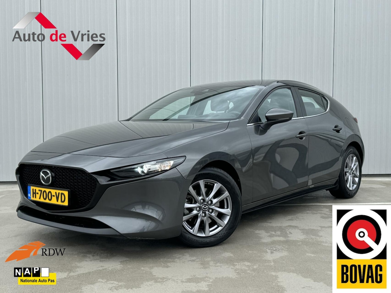 Mazda 3 - 2.0 e-SkyActiv-G M Hybrid|Navi|NL-Auto|Cruise Adapt - AutoWereld.nl