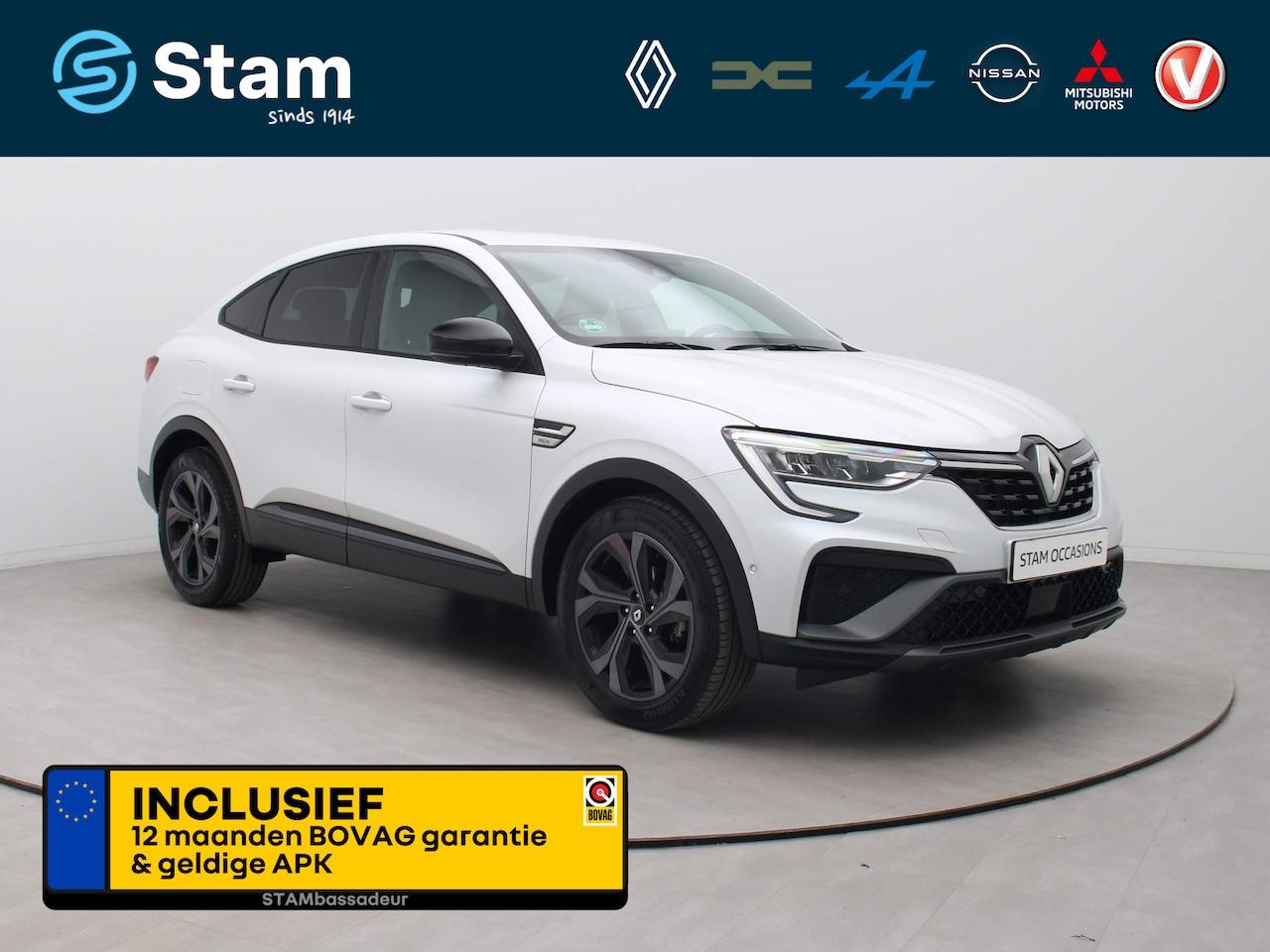 Renault Arkana - Mild Hybrid 160pk R.S. Line Adapt. Cruise | Bose | Navi | Stoel-/stuurverwarming - AutoWereld.nl