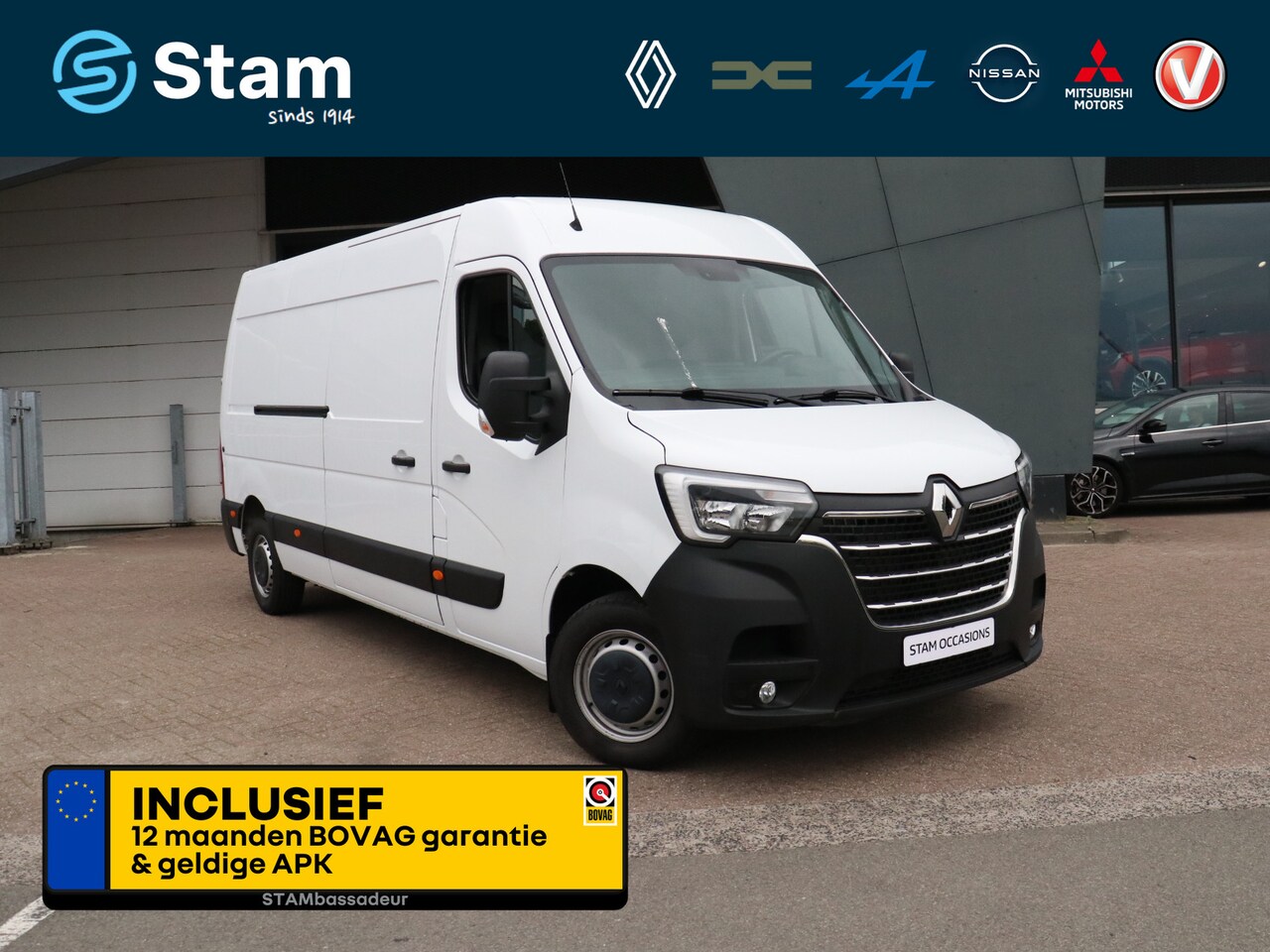 Renault Master - T35 2.3 dCi 135pk L3H2 Work Edition Camera | Climate | Navi | Trekhaak - AutoWereld.nl