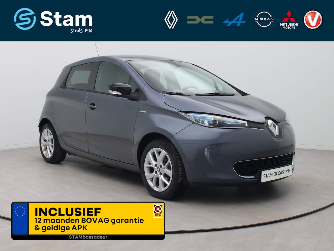 Renault Zoe - R110 Limited 41 kWh KOOPBATTERIJ Camera | Climate | Navi | Parksens. - AutoWereld.nl