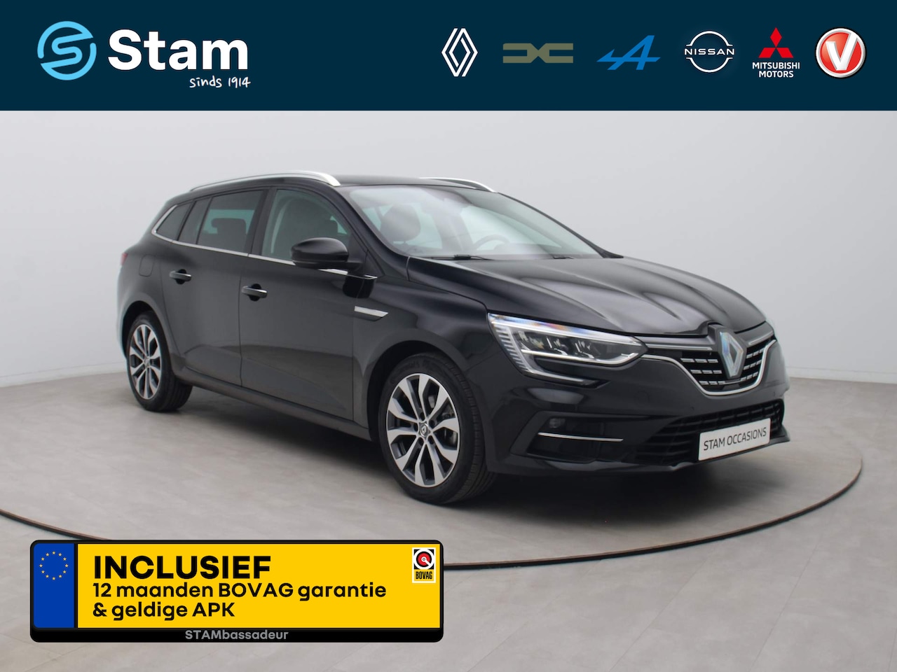 Renault Mégane Estate - TCe 140pk Techno EDC/AUTOMAAT Camera | Climate | Navi | Stoel-/stuurverwarming - AutoWereld.nl