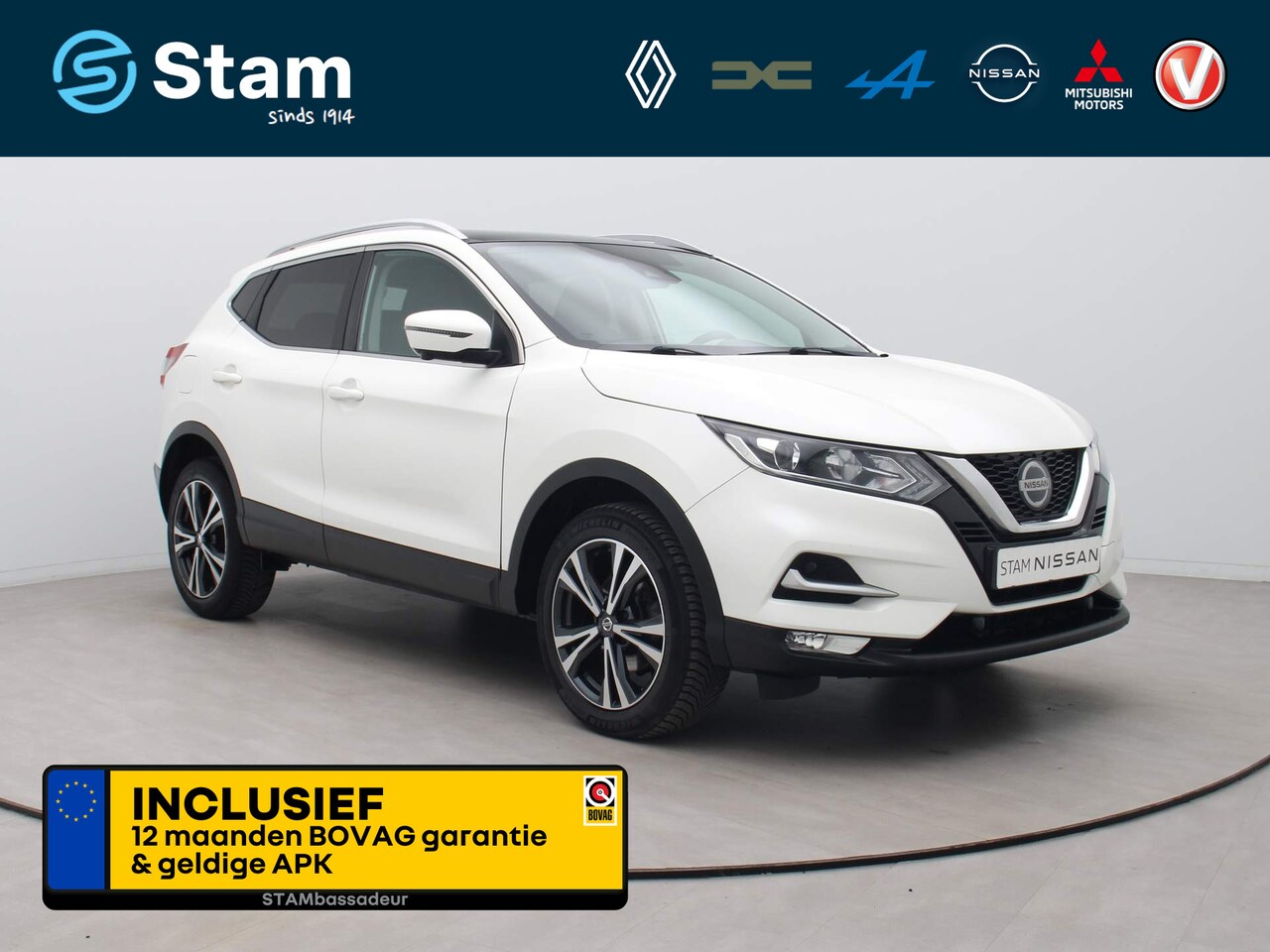 Nissan Qashqai - 140pk DIG-T N-Connecta 360° Camera | Cruise | Navi | Panoramadak - AutoWereld.nl