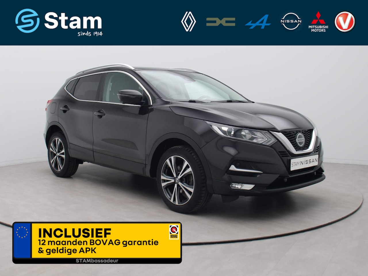 Nissan Qashqai - 116pk N-Connecta 360° Camera | Climate | Navi | Panoramadak - AutoWereld.nl