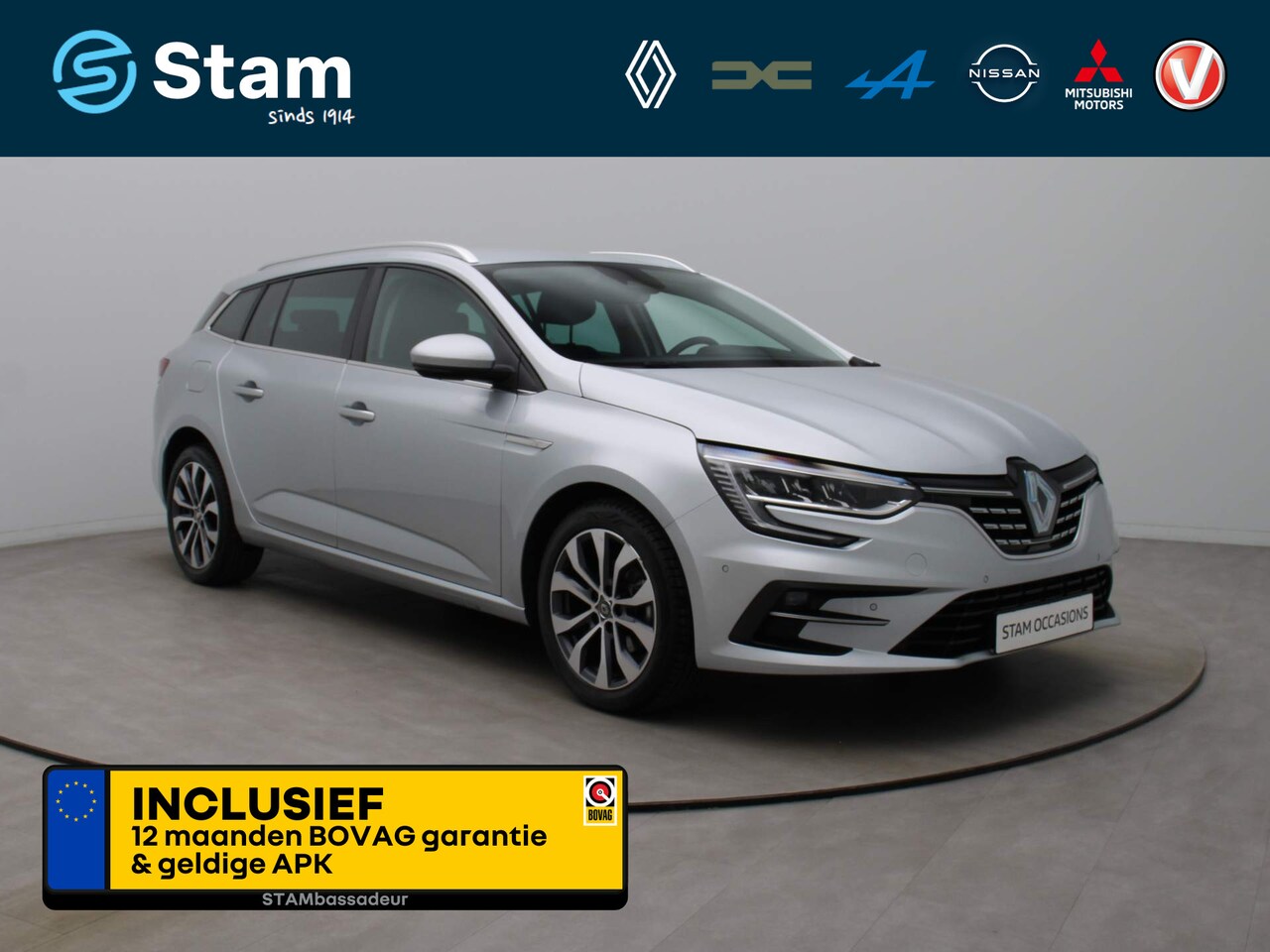 Renault Mégane Estate - TCe 140 Techno EDC/AUTOMAAT Camera | Climate | Navi | Parksens. | Stoel-/stuurverwarming - AutoWereld.nl