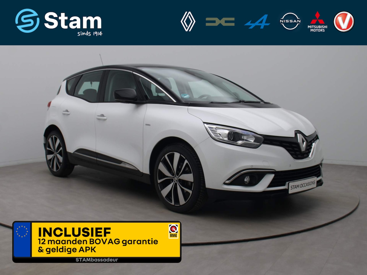 Renault Scénic - TCe 140pk Limited Climate | Cruise | Navi | Parksens. v+a - AutoWereld.nl