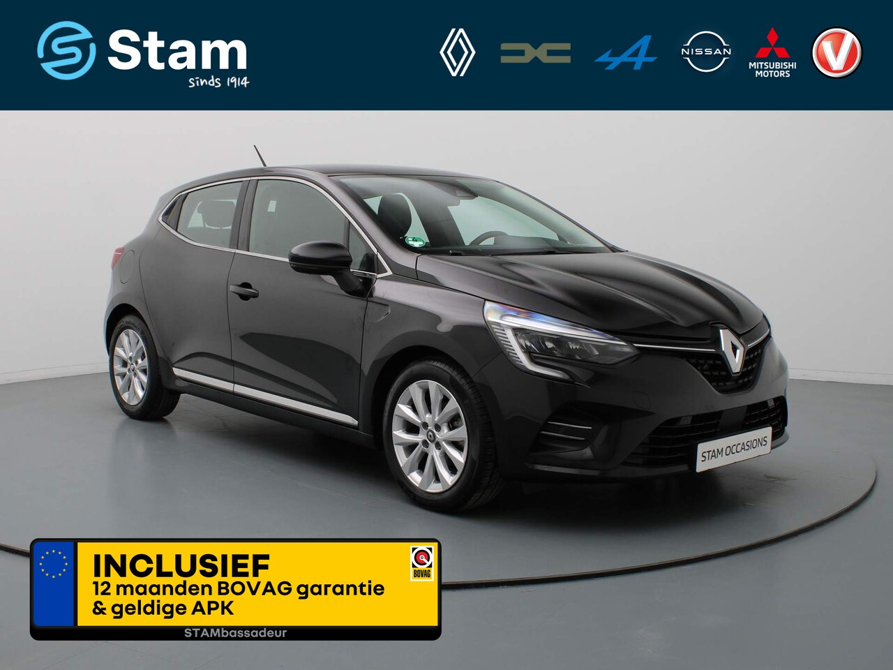 Renault Clio - TCe 100pk Bi-Fuel Intens Camera | Climate | Navi | Parksens. - AutoWereld.nl