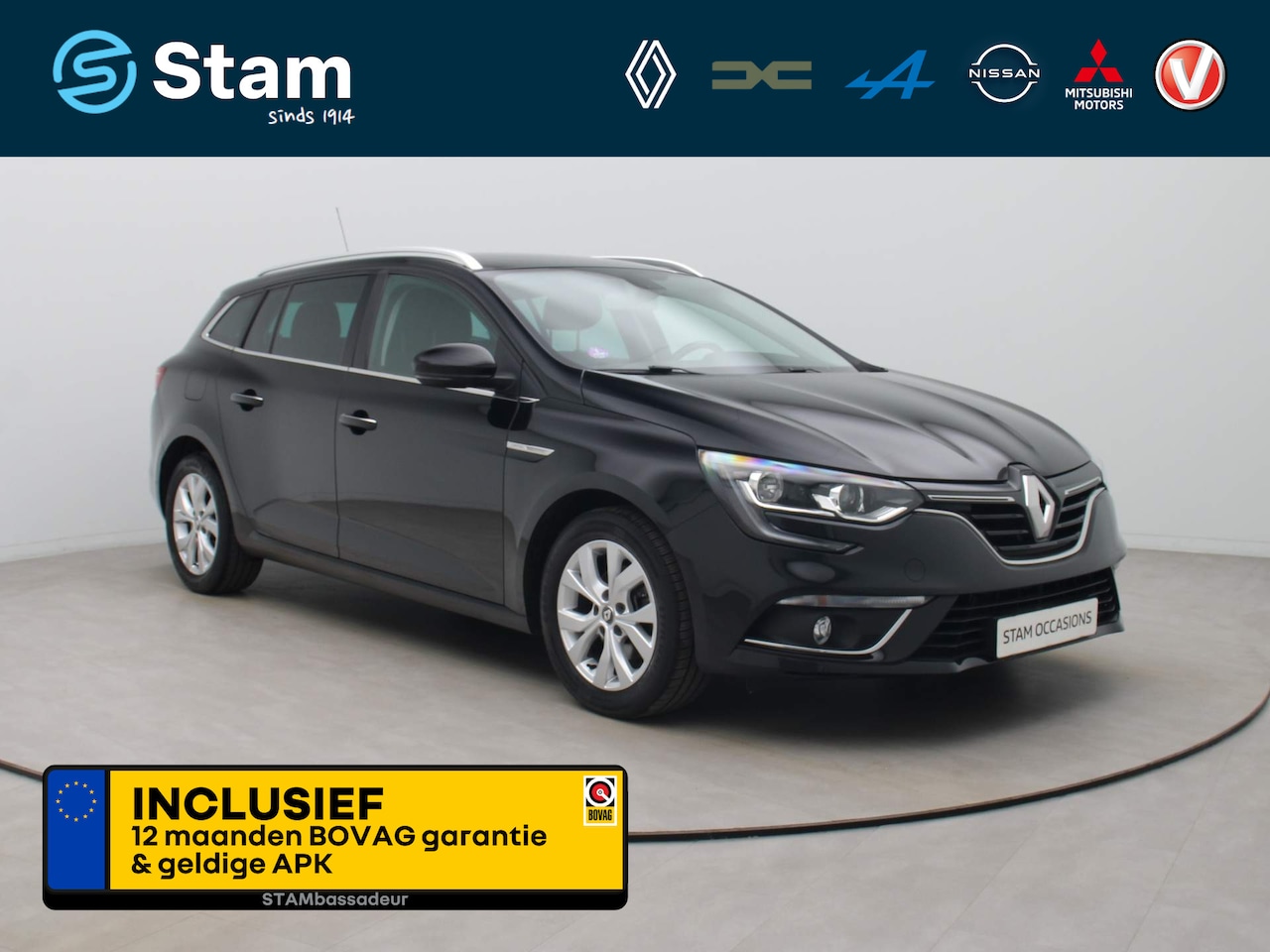 Renault Mégane Estate - TCe 115pk Limited Climate | Cruise | Navi | Parksens. | Stoelverwarming - AutoWereld.nl