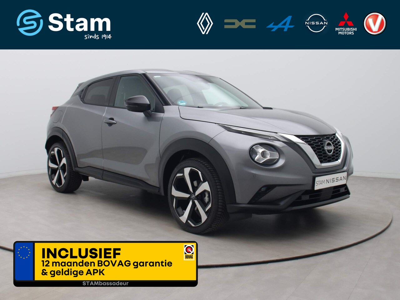 Nissan Juke - 114pk DIG-T Tekna AUTOMAAT 360° Camera | Adapt cruise | BOSE | Leder | Navi - AutoWereld.nl