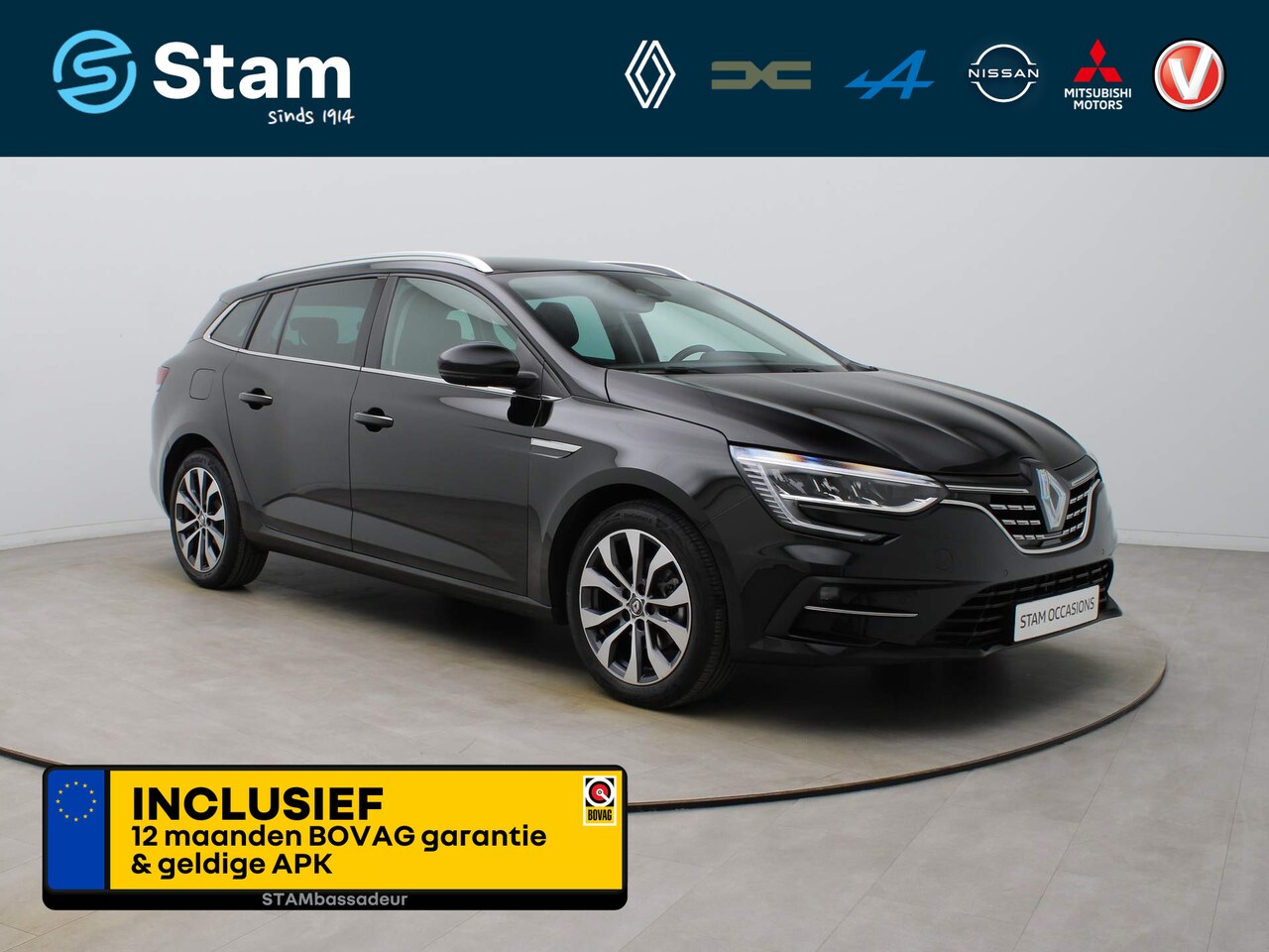 Renault Mégane Estate - TCe 140pk Techno EDC/AUTOMAAT BOSE | Camera | Climate | Navi | Parksens. v+a - AutoWereld.nl