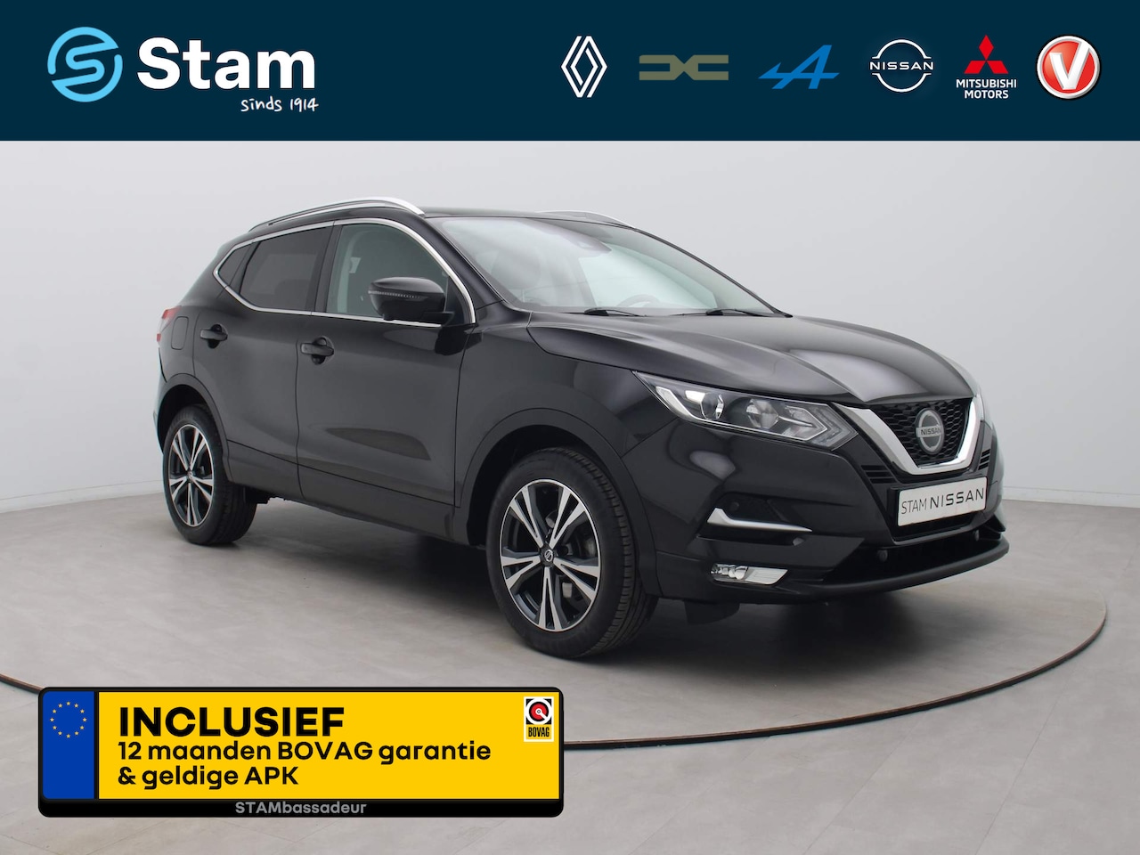 Nissan Qashqai - 116pk N-Connecta 360° Camera | Climate | Navi | Panoramadak - AutoWereld.nl