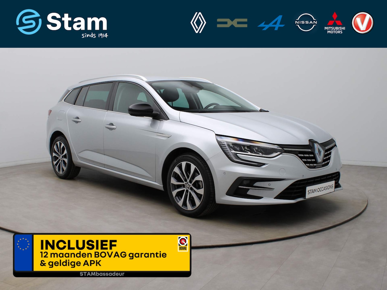 Renault Mégane Estate - TCe 140pk Techno EDC/AUTOMAAT BOSE | Camera | Climate | Navi | Parksens. v+a | Stoel -/ St - AutoWereld.nl