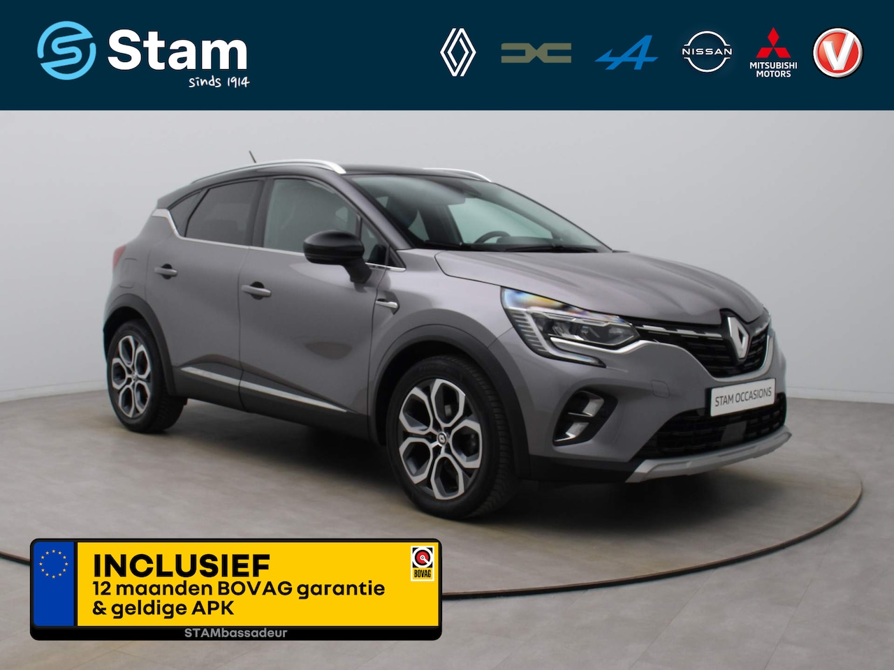 Renault Captur - TCe 130pk Intens EDC/AUTOMAAT Adapt. Cruise | Camera | Climate | Parksens. v+a | Stoel -/ - AutoWereld.nl