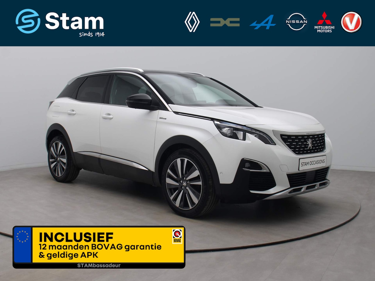 Peugeot 3008 - 130pk PureTech GT Line Climate | Cruise | Navi | Panoramadak - AutoWereld.nl