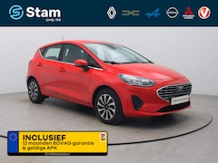 Ford Fiesta - 100pk EcoBoost Titanium Carplay | Climate | Cruise | Keyless | Parksens. achter