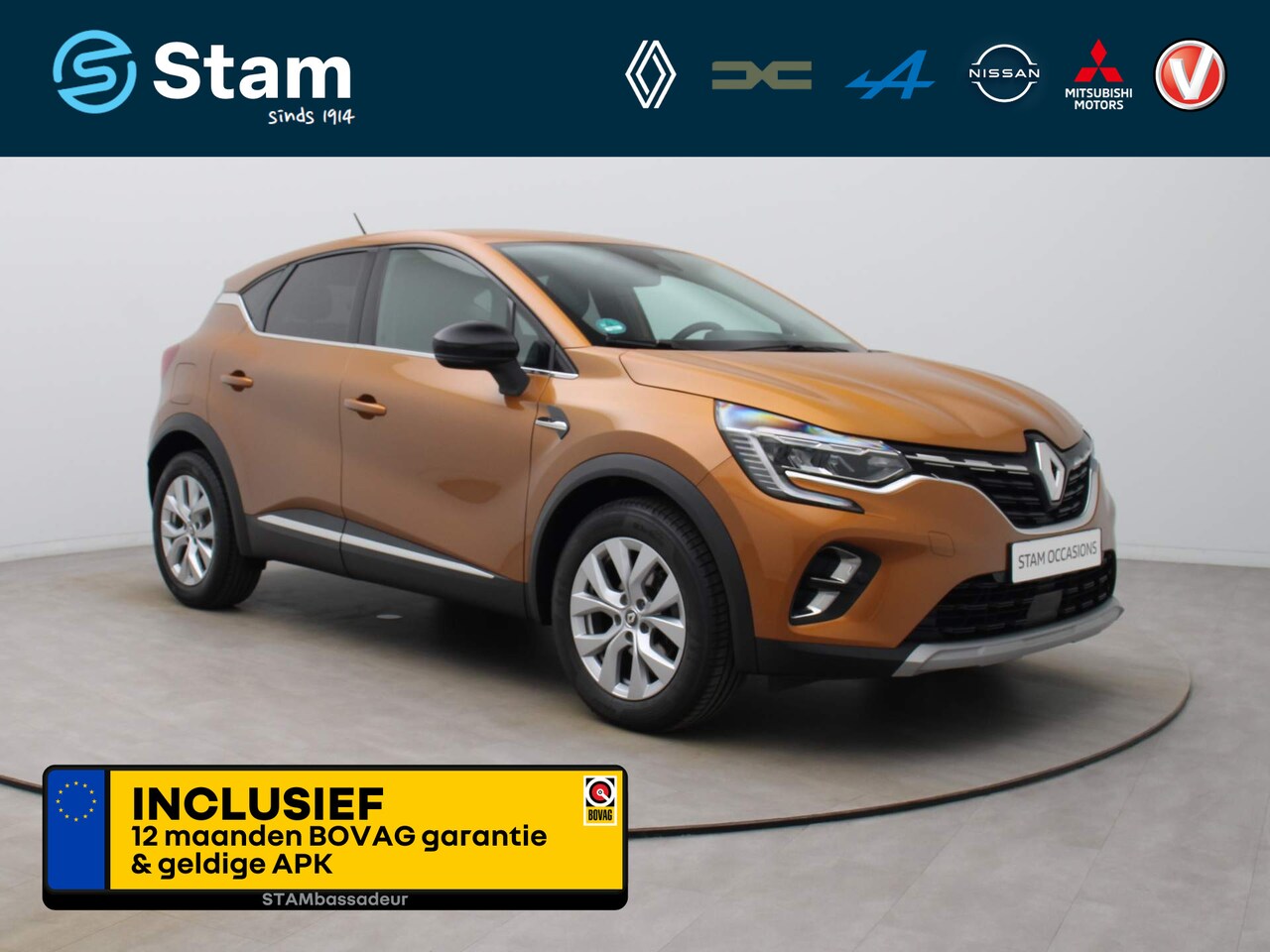 Renault Captur - TCe 90pk Intens Camera | Carplay | Climate | Parksens. v+a - AutoWereld.nl