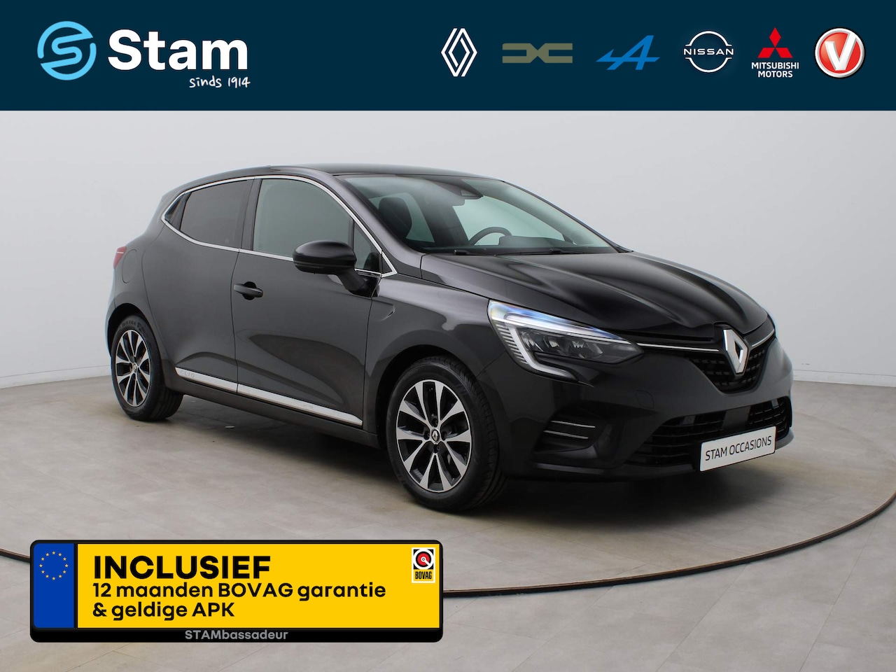 Renault Clio - TCe 100pk Bi-Fuel Intens Camera | Climate | LPG | Navi | Parksens. v+a - AutoWereld.nl