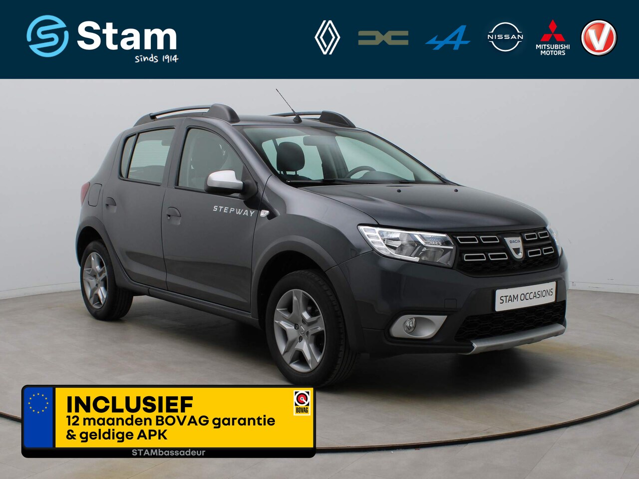 Dacia Sandero Stepway - TCe 90pk Bi-Fuel SL Airco | Camera | Navi | Parksens. achter - AutoWereld.nl