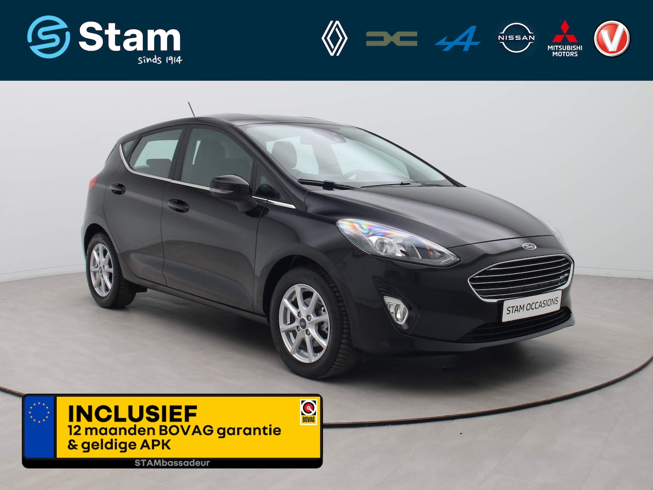 Ford Fiesta - 100pk EcoBoost Titanium Climate | Carplay | Parksens. a - AutoWereld.nl