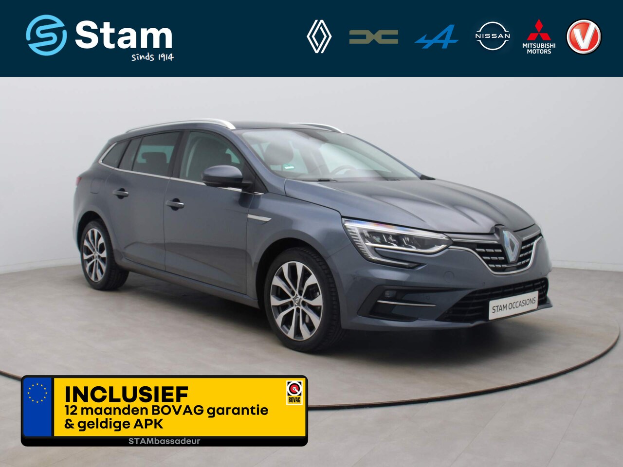 Renault Mégane Estate - TCe 140pk Techno EDC/AUTOMAAT Camera | Climate | Navi | Stoel-/stuurverwarming - AutoWereld.nl