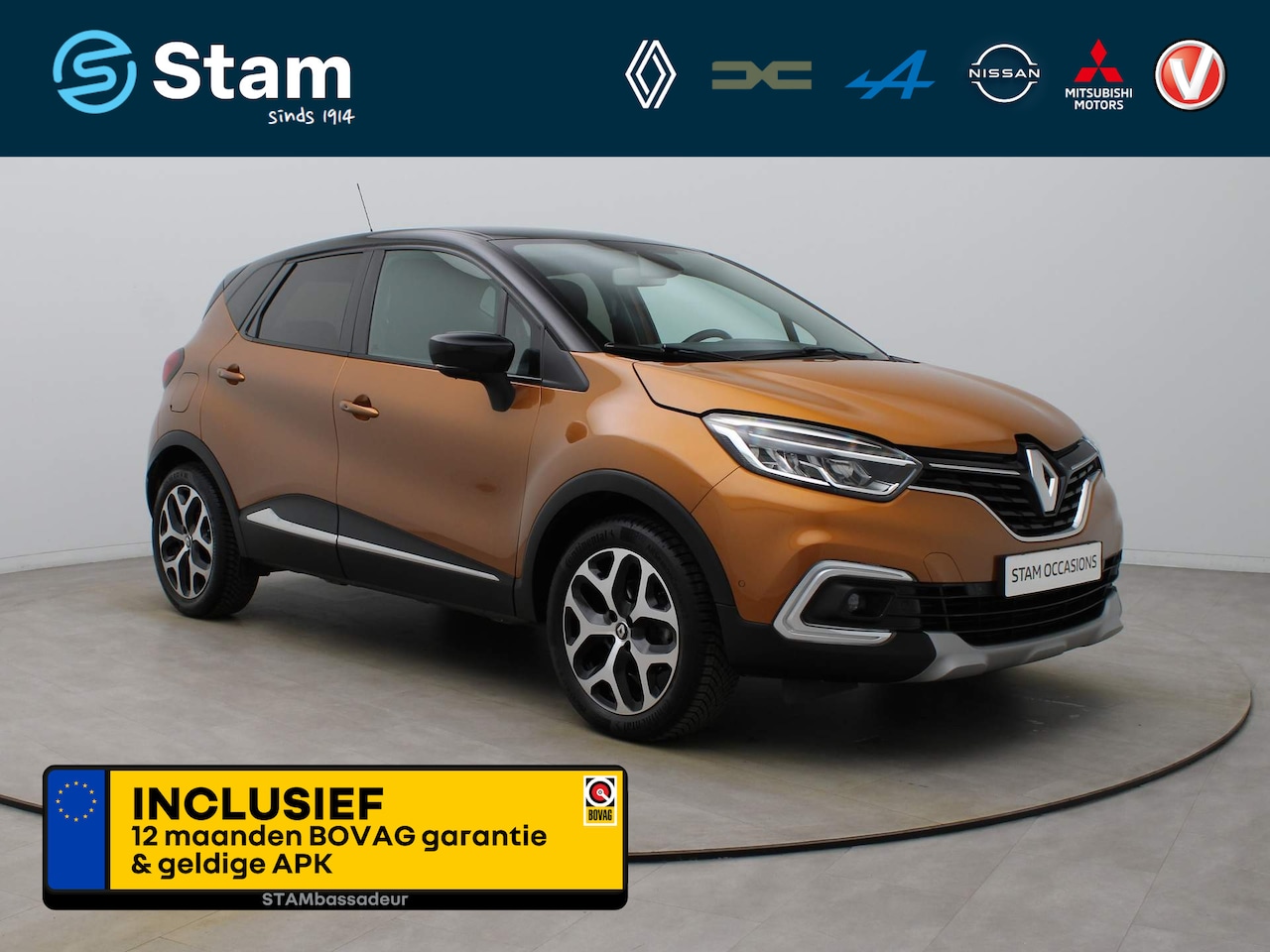 Renault Captur - TCe 150pk Intens EDC/AUTOMAAT Camera | Climate | Navi | Parksens. v+a | Trekhaak - AutoWereld.nl