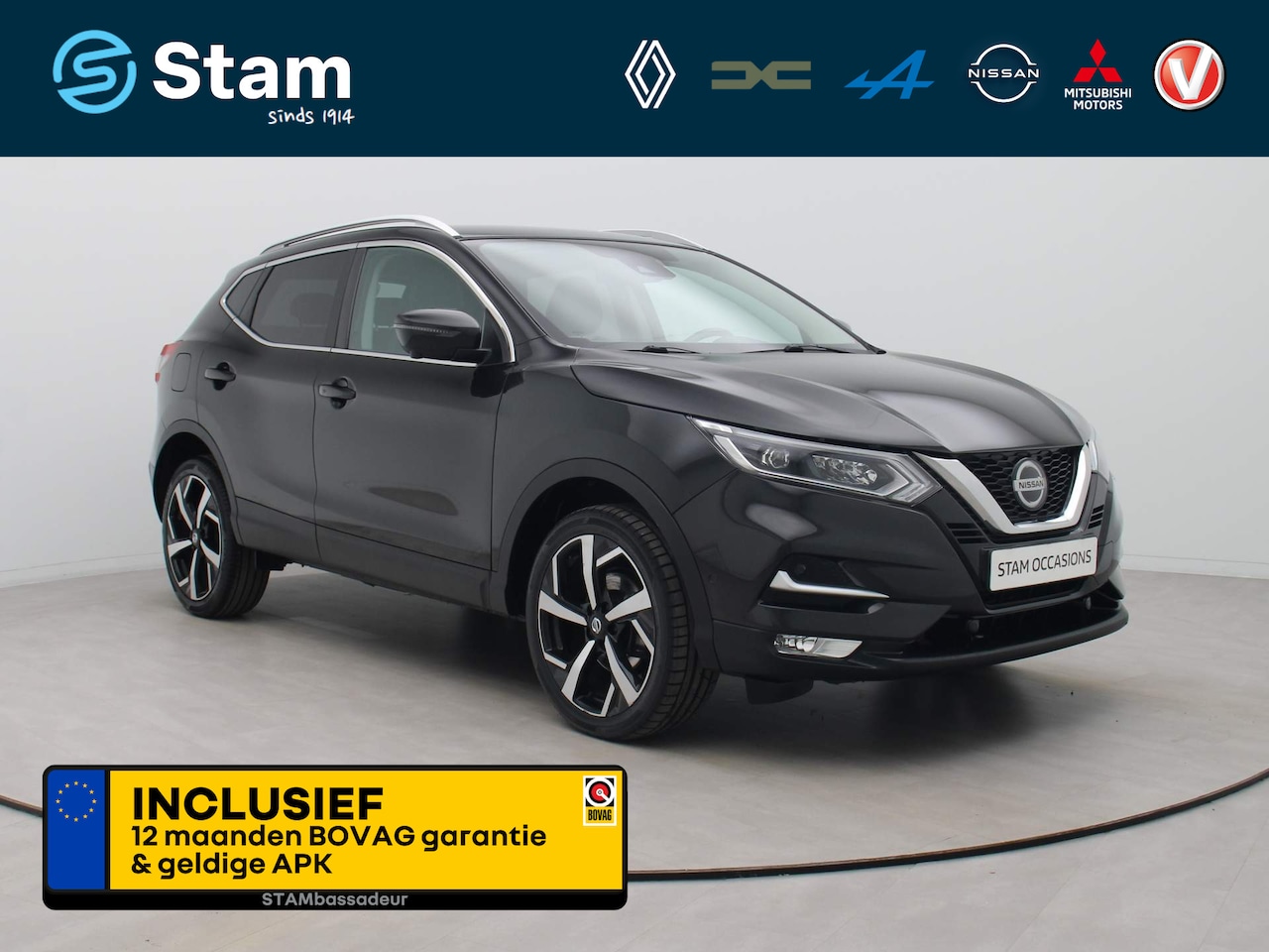 Nissan Qashqai - 140pk DIG-T Tekna 360° Camera | Climate | Navi | Stoel-/voorruitverw. - AutoWereld.nl