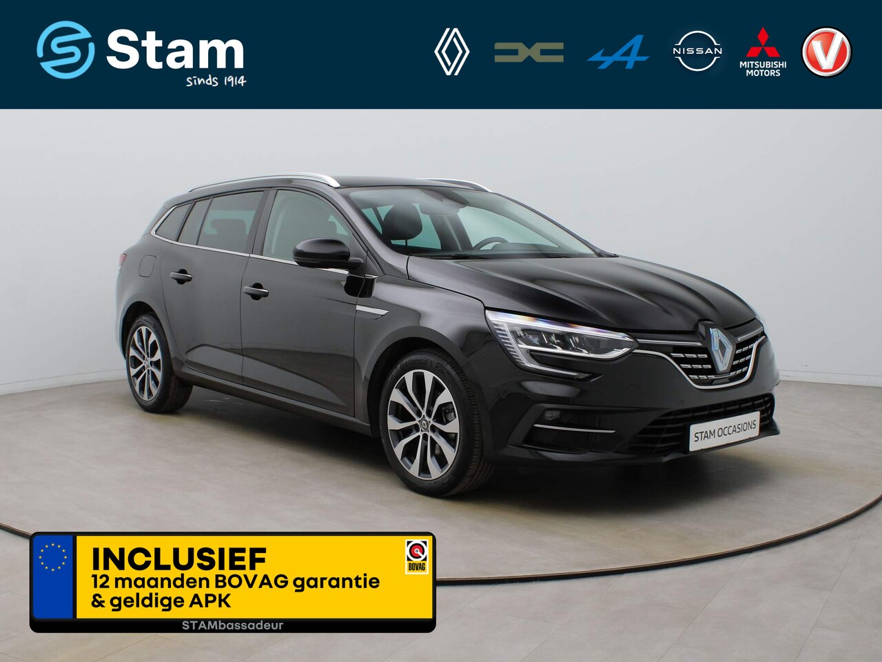 Renault Mégane Estate - TCe 140pk Techno EDC/AUTOMAAT Camera | Climate | Navi | Parksens. | Stoel-/stuurverwarming - AutoWereld.nl