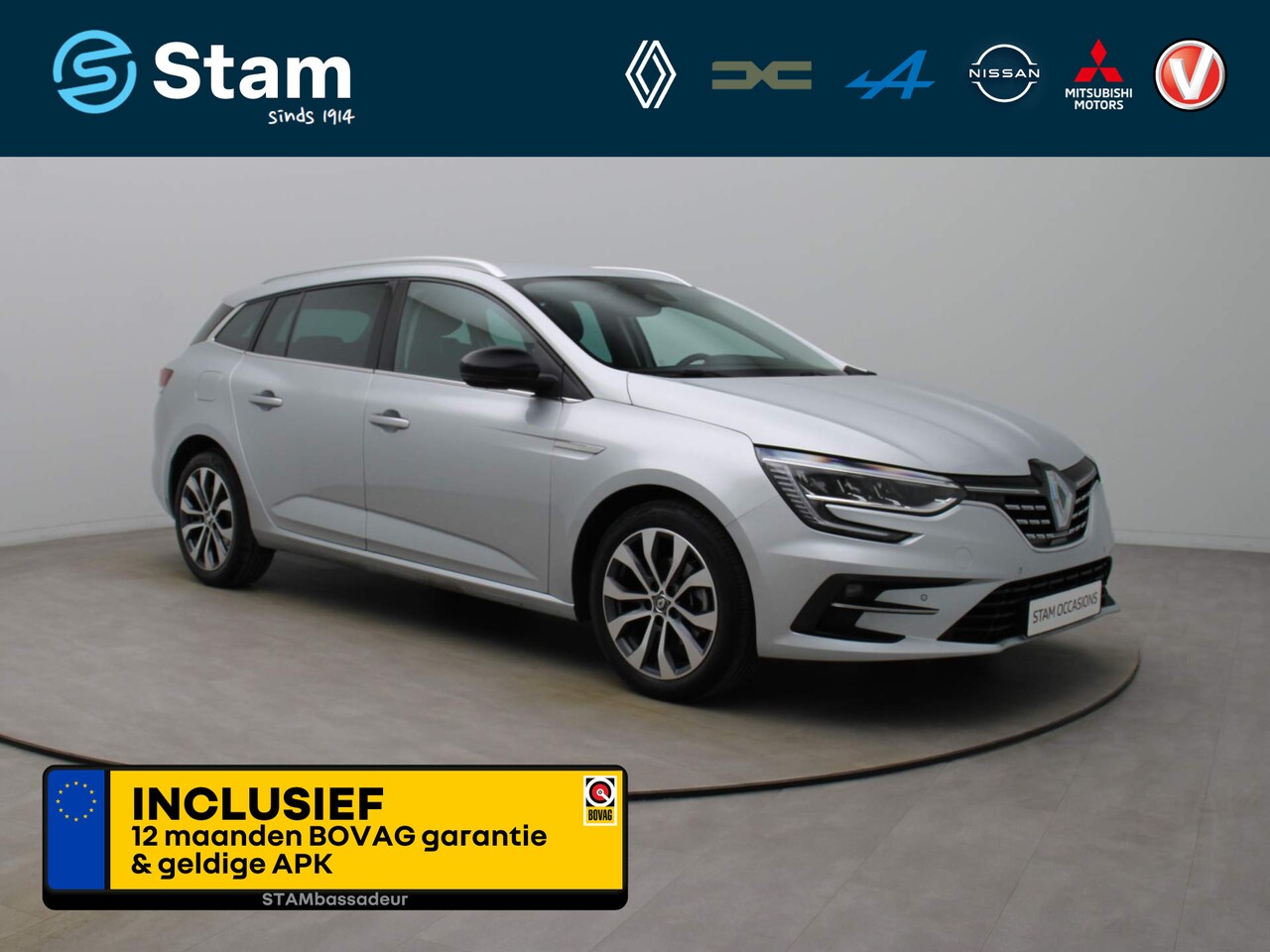 Renault Mégane Estate - TCe 140pk Techno EDC/AUTOMAAT Camera | Climate | Navi | Parksens. v+a |Stoel -/ Stuur verw - AutoWereld.nl