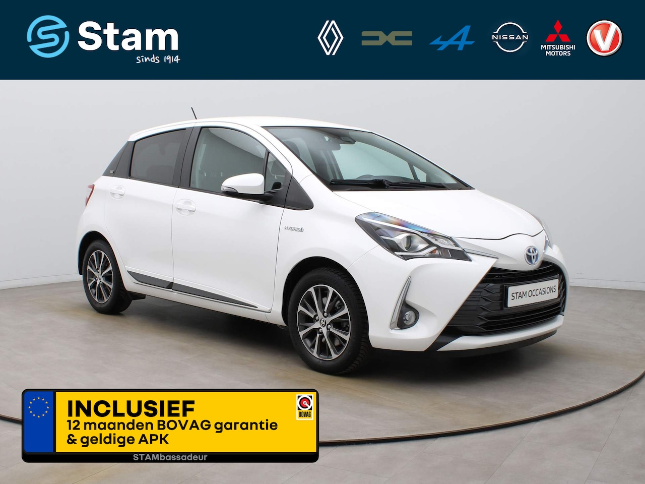 Toyota Yaris - 1.5 100pk Hybrid Y20 Camera | Climate | Navi | Trekhaak afn. - AutoWereld.nl