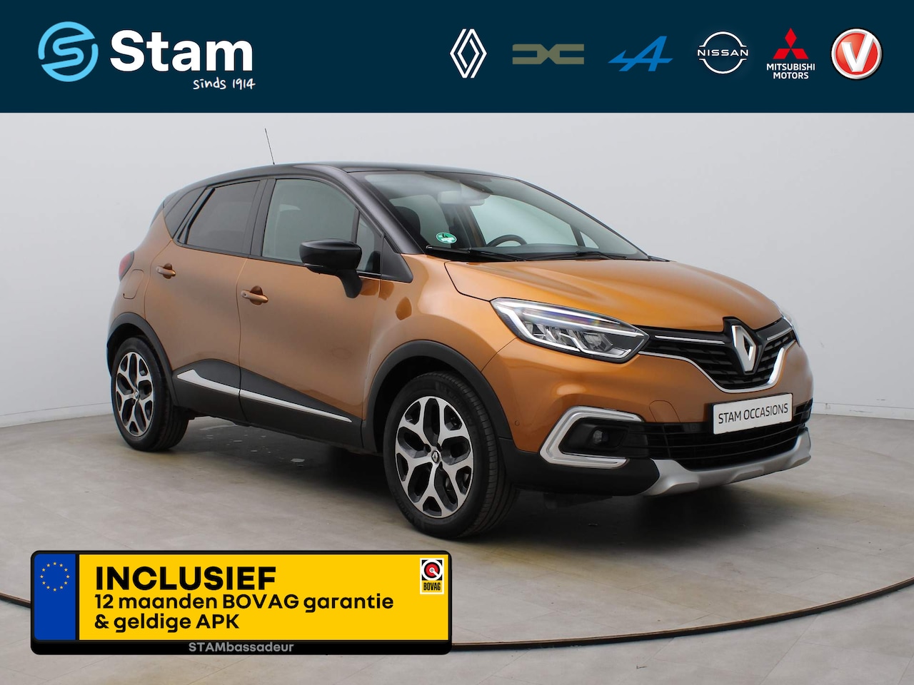 Renault Captur - TCe 120pk Intens EDC/AUTOMAAT Climate | Cruisecontrol | Navi | Parksens. v+a | Schuif-/kan - AutoWereld.nl