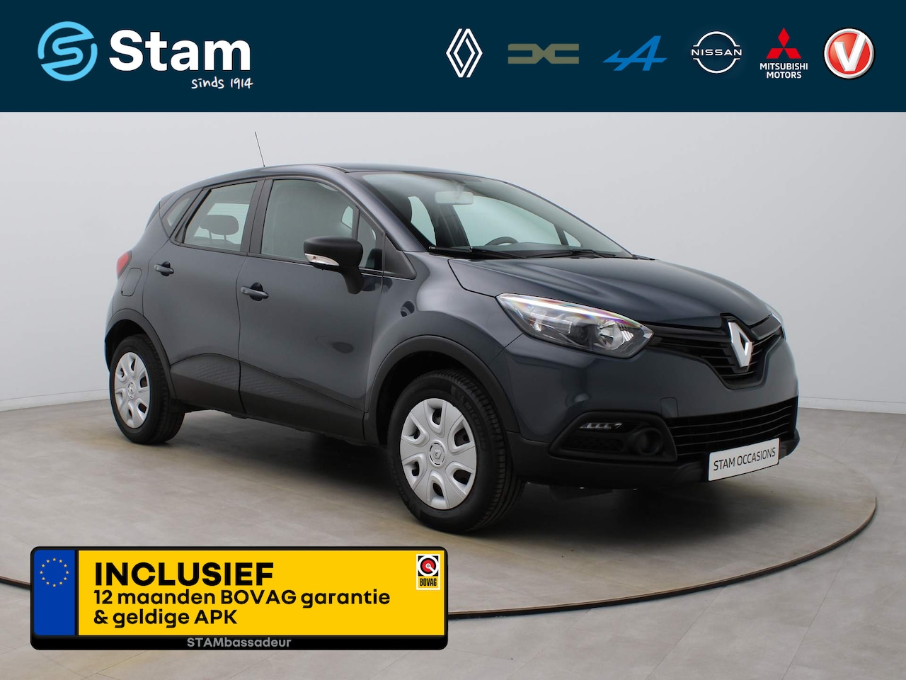 Renault Captur - TCe 90pk Authentique Bleutooth | Cruisecontrol | 5-Deurs - AutoWereld.nl