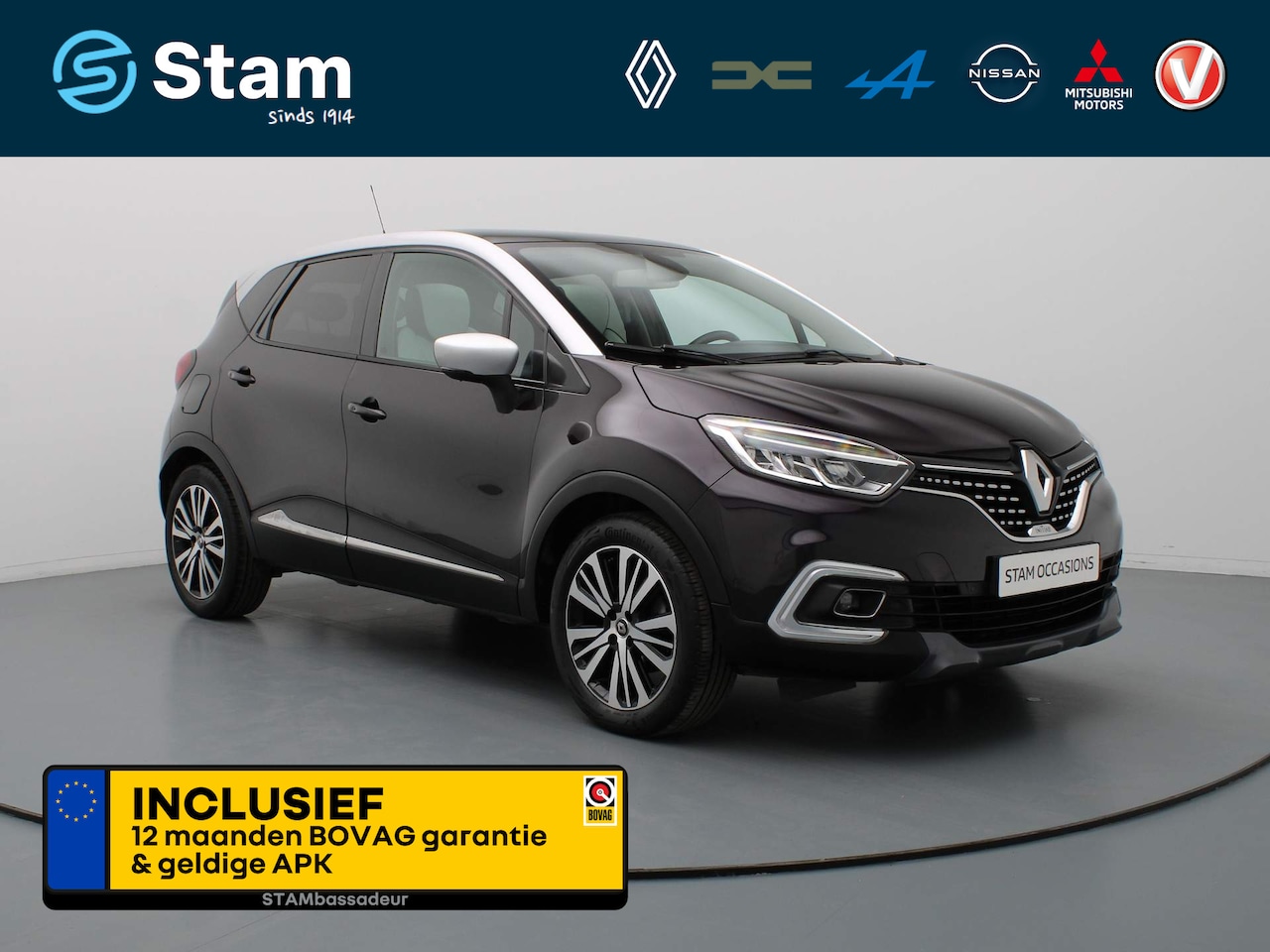 Renault Captur - TCe 150pk Initiale Paris EDC/AUTOMAAT Leer | Navig | Panoramadak | Trekhaak - AutoWereld.nl