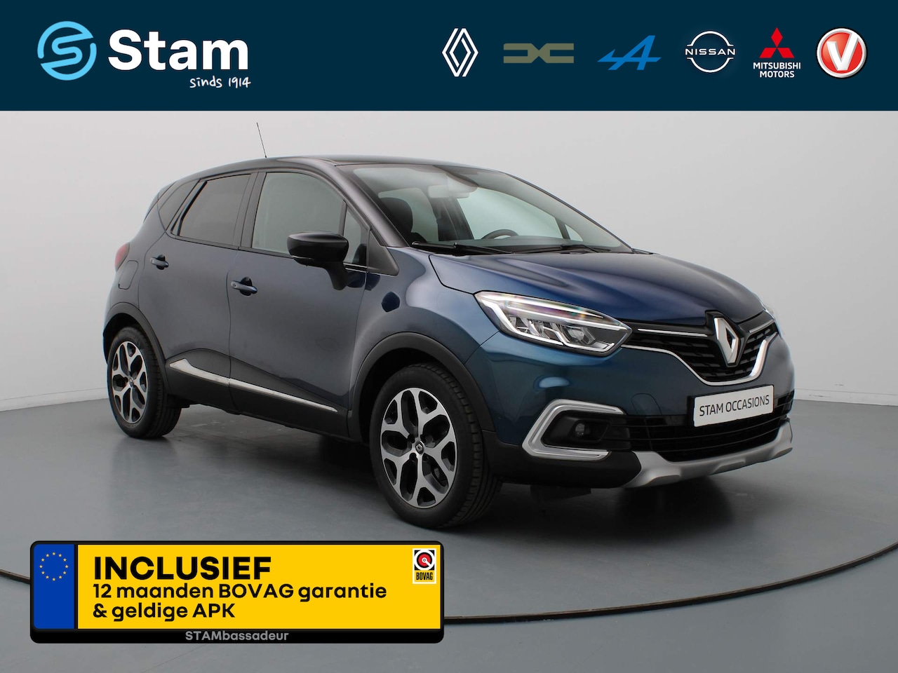 Renault Captur - TCe 150pk Intens EDC/AUTOMAAT Camera | Climate | Navi | Parksens. | Trekhaak - AutoWereld.nl