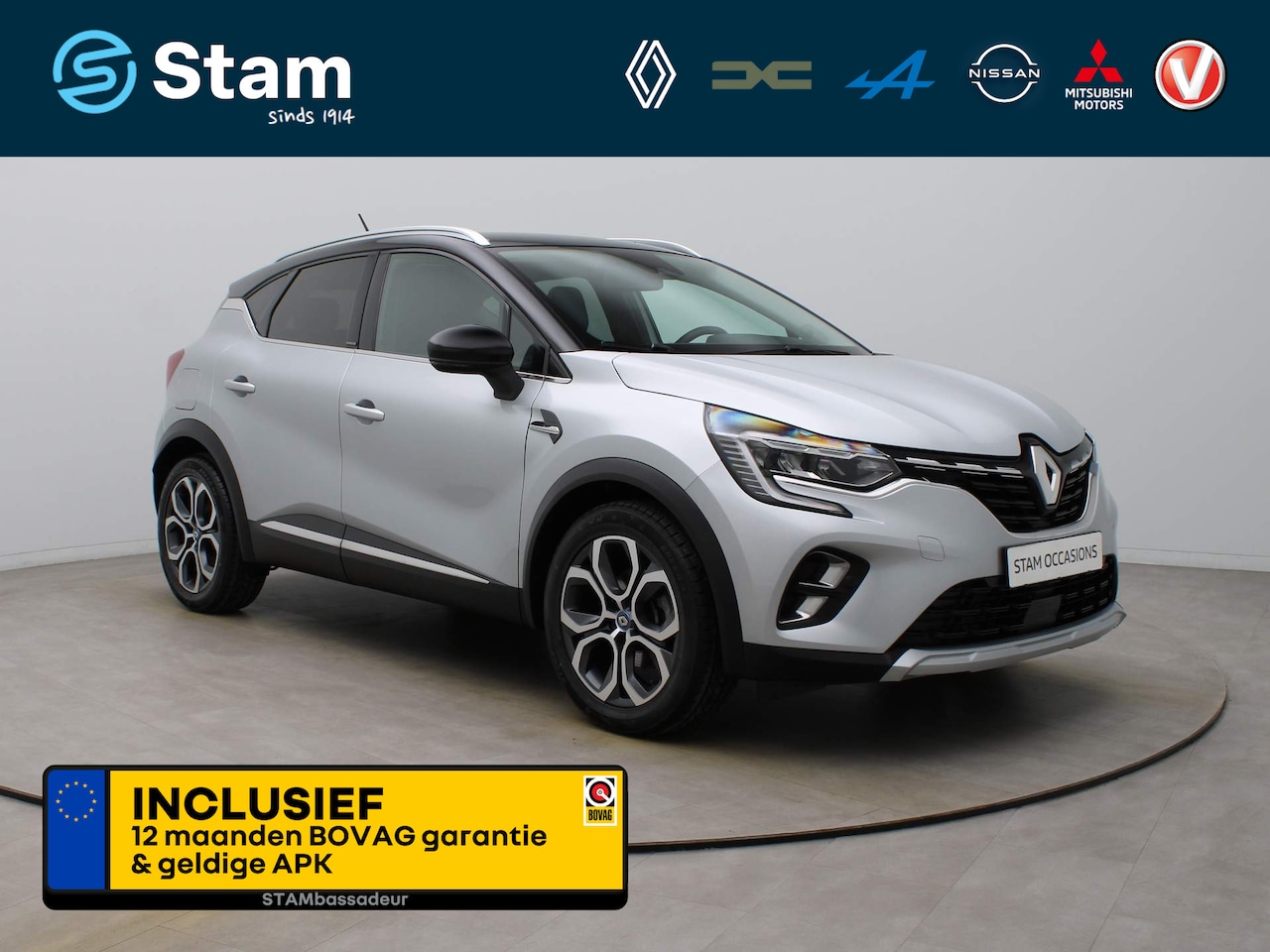 Renault Captur - E-Tech Plug-in Hybrid 160pk Intens Adapt. cruise | Climate | Parkens. | Navi | Stoel-/stuu - AutoWereld.nl