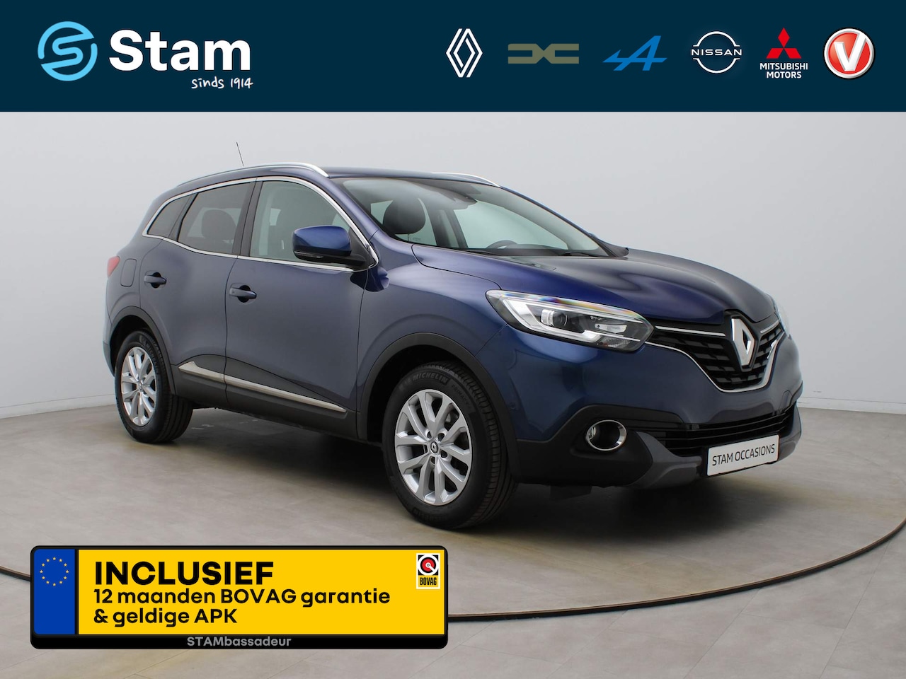 Renault Kadjar - TCe 130pk Intens EDC/AUTOMAAT Camera | Climate | Navi | Parksens. | Trekhaak - AutoWereld.nl