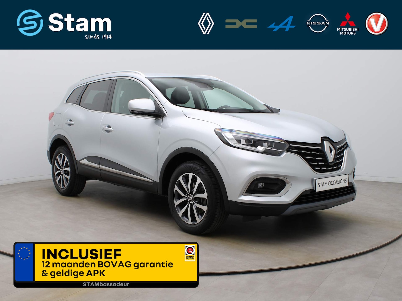 Renault Kadjar - TCe 160pk Intens EDC/AUTOMAAT Camera | Climate | Navi | Parksens. v+a - AutoWereld.nl