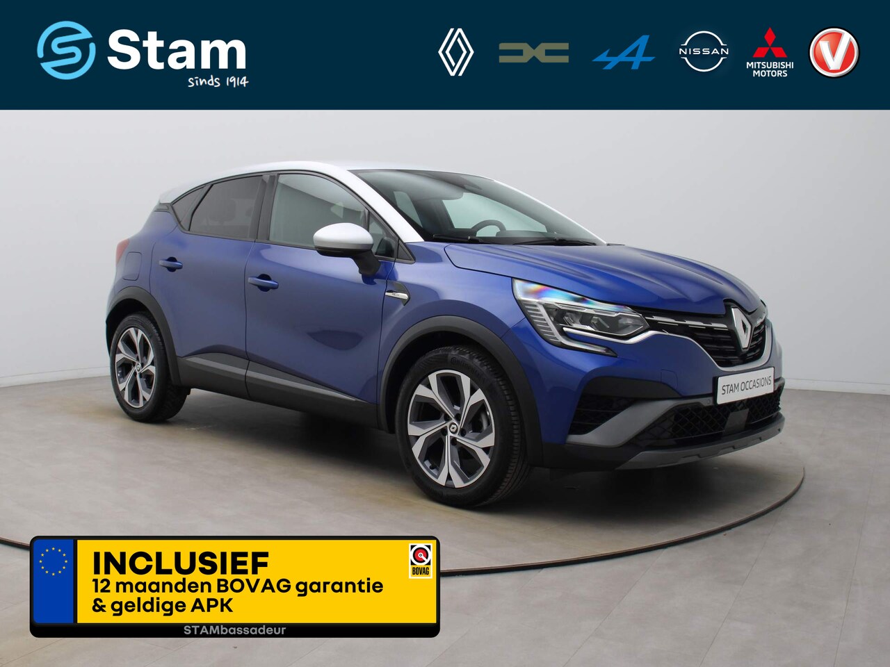 Renault Captur - 160pk R.S. Line Automaat Camera | Climate | Navi | Parksens. v+a | 18" Velgen - AutoWereld.nl