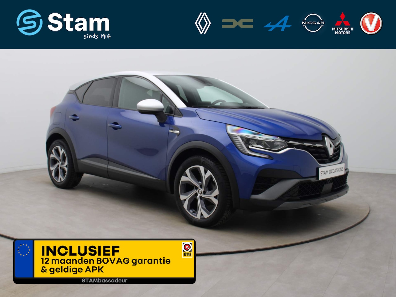 Renault Captur - Mild Hybrid 160pk R.S. Line EDC/AUTOMAAT Camera | Climate | Navi | Parksens. v+a | 18" Vel - AutoWereld.nl