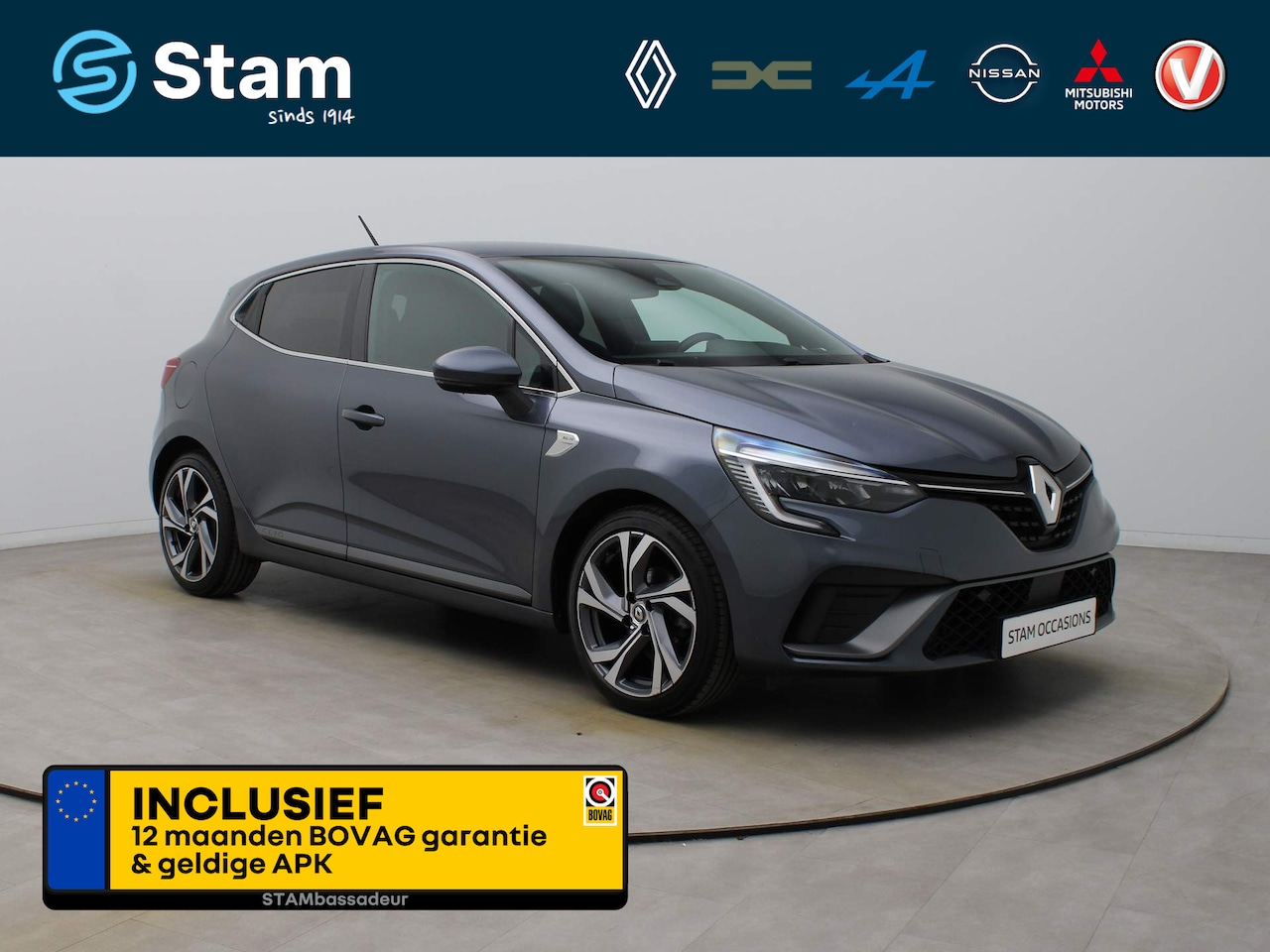 Renault Clio - TCe 100pk R.S. Line Camera | Climate | Navi | Parksens. v+a - AutoWereld.nl