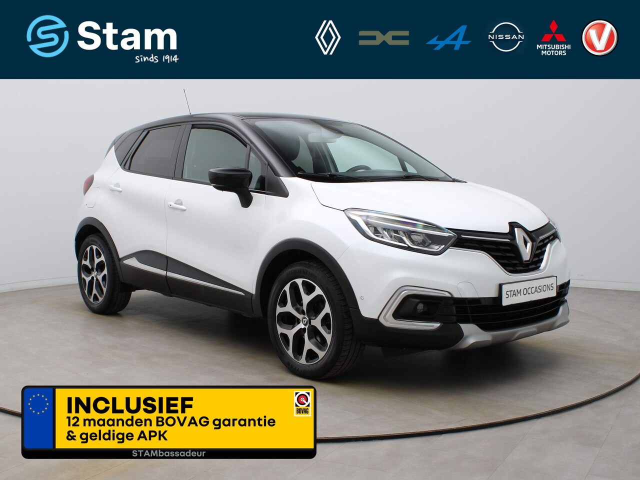 Renault Captur - TCe 120pk Intens EDC/AUTOMAAT Camera | Climate | Dodehoeksens. | Navi | Parksens. - AutoWereld.nl