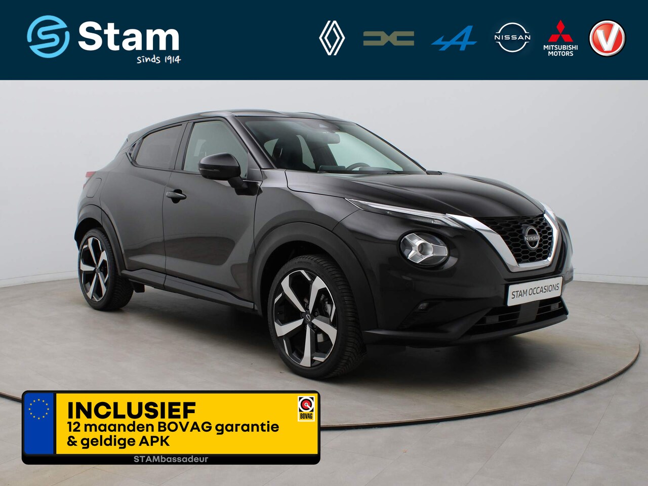 Nissan Juke - 114k DIG-T Tekna AUTOMAAT 360° Camera | Adapt. Cruise | Climate | Navi | Stoel -/ Stuur ve - AutoWereld.nl