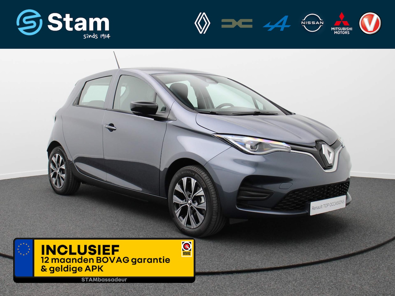 Renault Zoe - R110 Limited 50 KOOPBATTERIJ Climate | 16" Velgen | Android Auto / Apple CarPlay - AutoWereld.nl