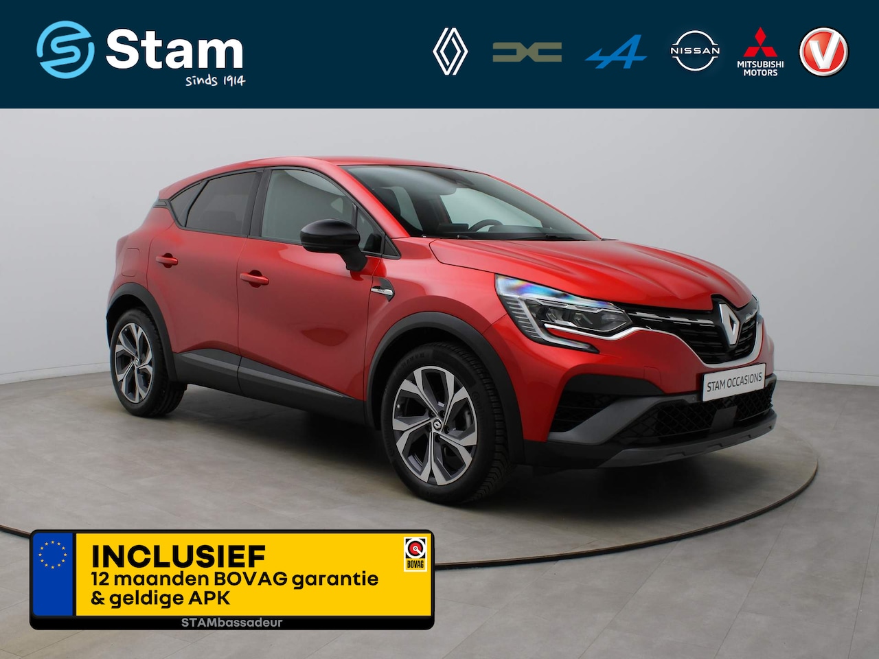 Renault Captur - Mild Hybrid 160pk R.S. Line EDC/AUTOMAAT Camera | Climate | Navi | Parksens. v+a - AutoWereld.nl