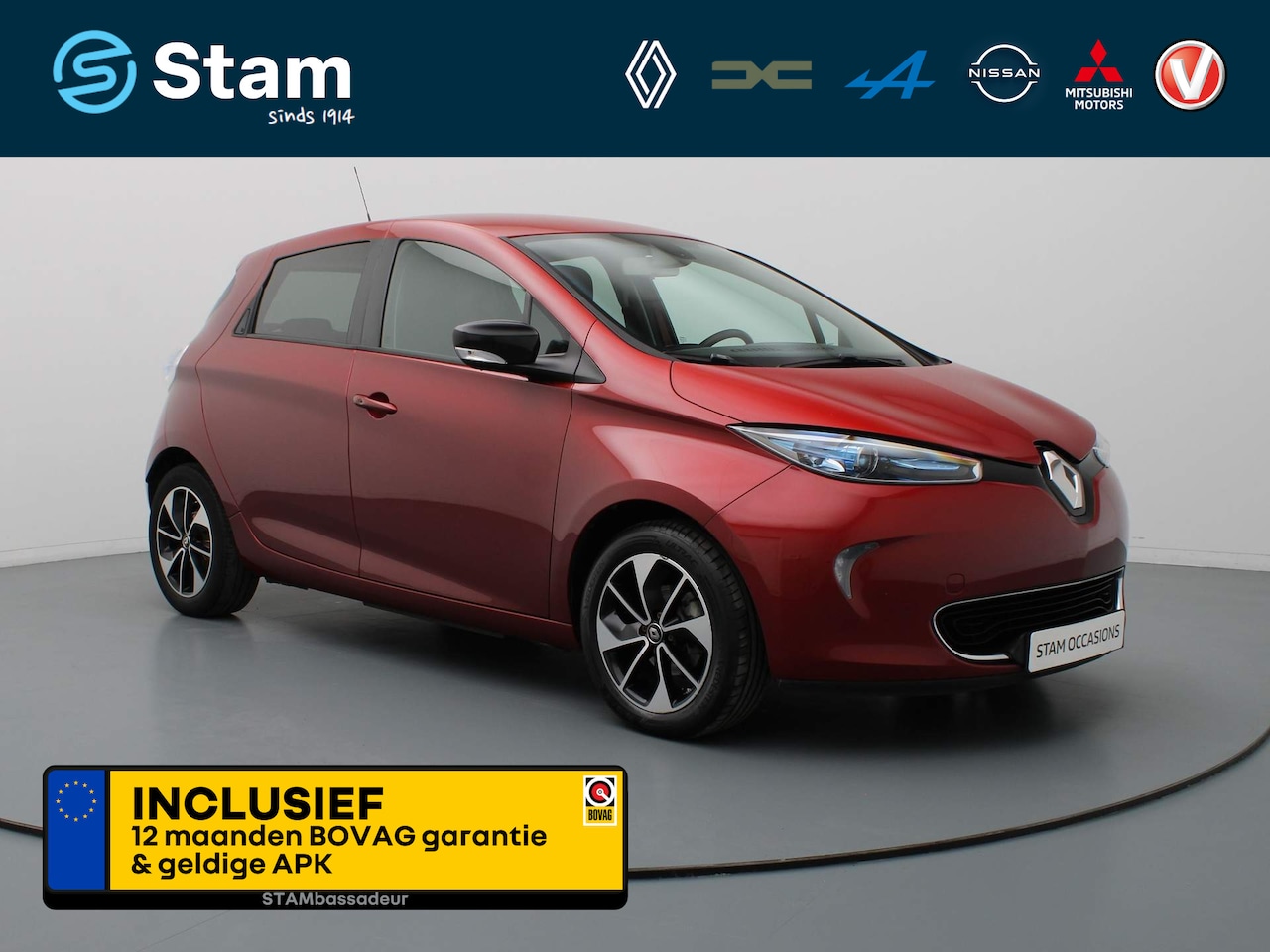 Renault Zoe - R90 Intens 41 kWh HUURBATTERIJ Camera | Climate | Navi - AutoWereld.nl