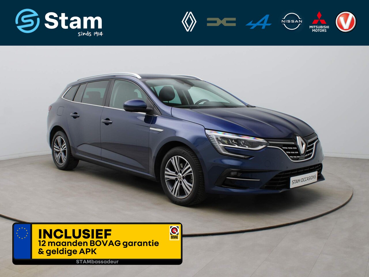 Renault Mégane Estate - TCe 140pk Intens Climate | Navi | Parksens. v+a | Trekhaak - AutoWereld.nl