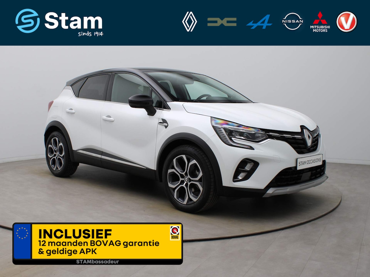 Renault Captur - TCe 140pk Intens EDC/AUTOMAAT Adapt. Cruise | Camera | Climate | Parksens. v+a | Stoel -/ - AutoWereld.nl