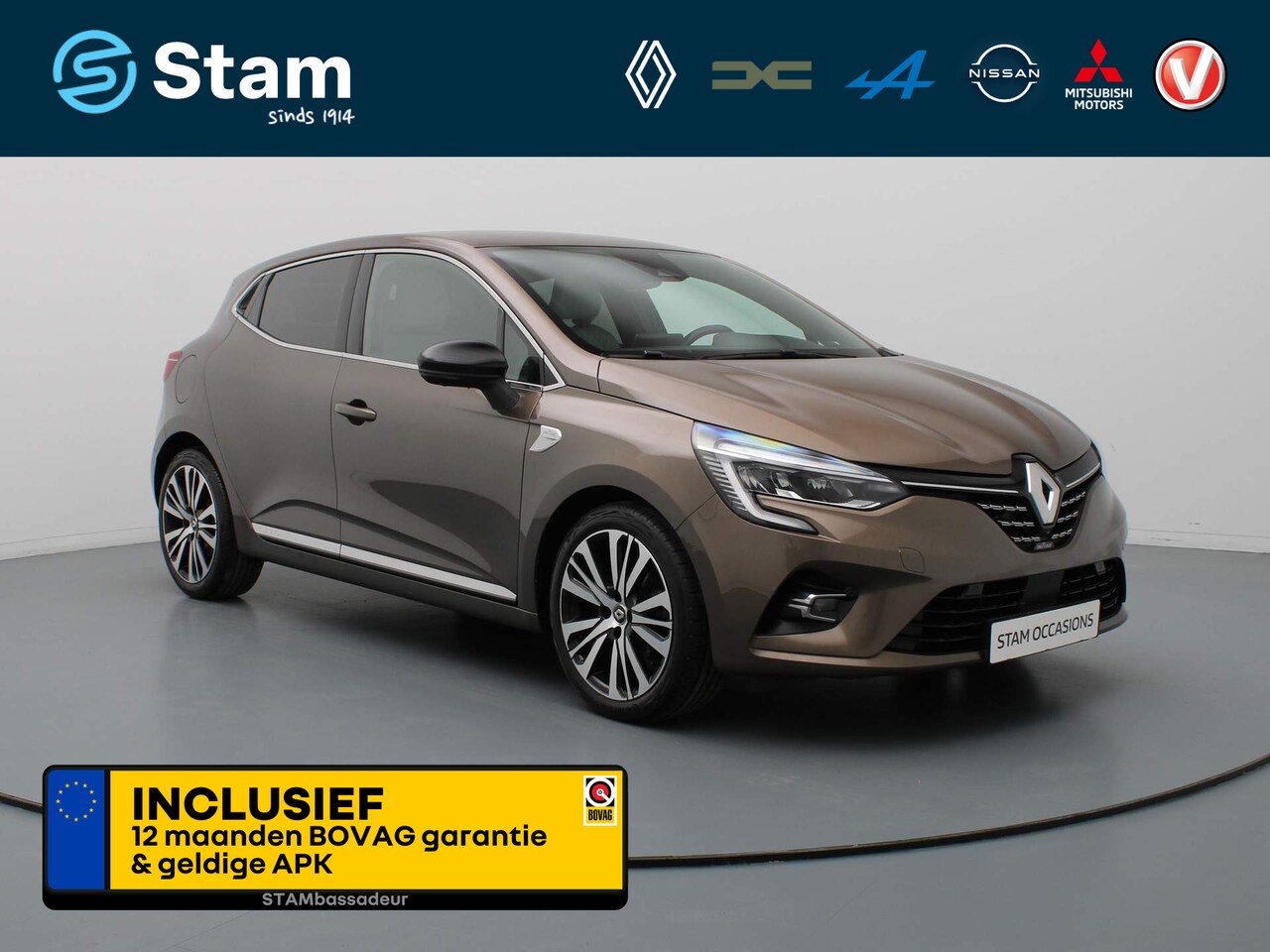 Renault Clio - TCe 100pk Initiale Paris Lederen bekleding | Navig | Rondomzicht camera - AutoWereld.nl